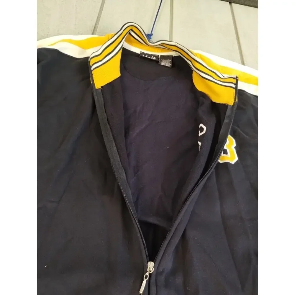 VOIT Vintage Track Suit Top Jacket - Size XXL - Dark Blue and Yellow - #23